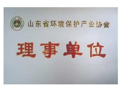 山東省環(huán)境保護產(chǎn)業(yè)協(xié)會(huì )理事單位